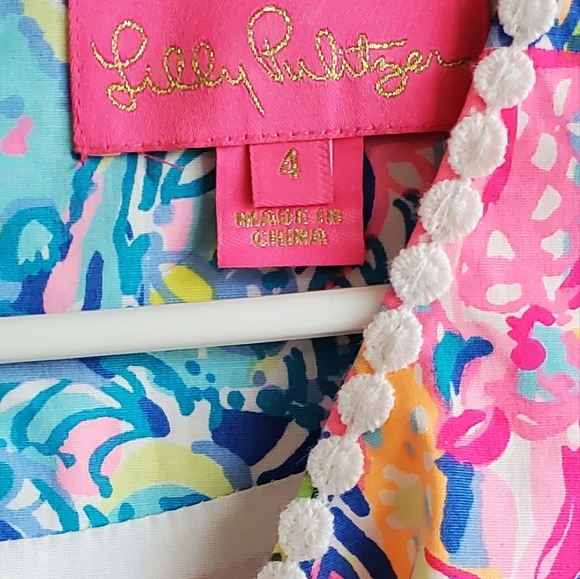 NWT Lilly Pulitzer Coralynn Dress in Pop Up 60 Animals - Picture 2 of 7
